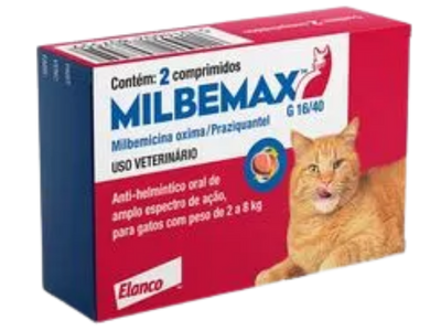 Vermífugo para Gato Milbemax G Comprimido