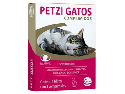 Vermífugo para Gato Petzi Comprimido