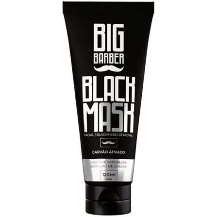 Máscara Remoção Cravos Big Barber Black Mask