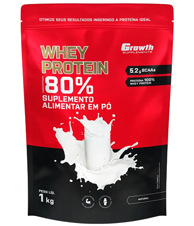 Growth Supplements Whey Protein Concentrado (1 kg)