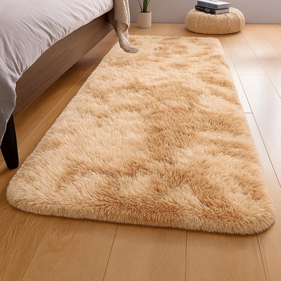 Tapete passadeira felpudo peluciado