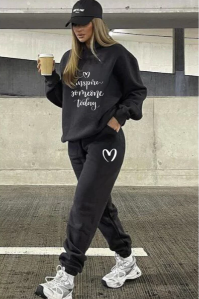 Conjunto Feminino Oversized Estilo Tumblr