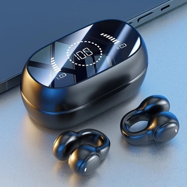 Fone Bluetooth Intra-Auricular com Estojo de Carregamento