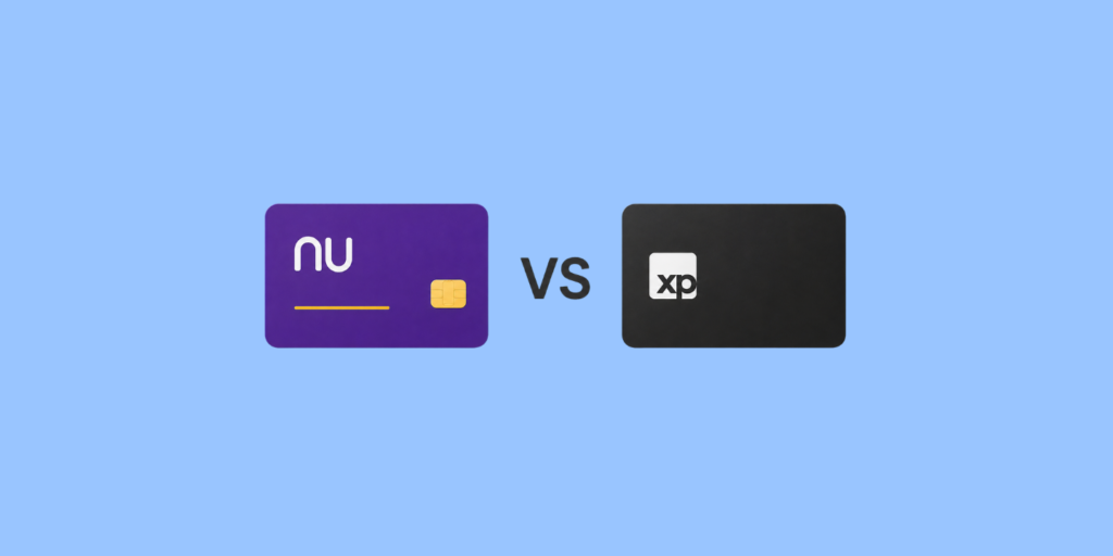comparativo nubank e xp investimentos