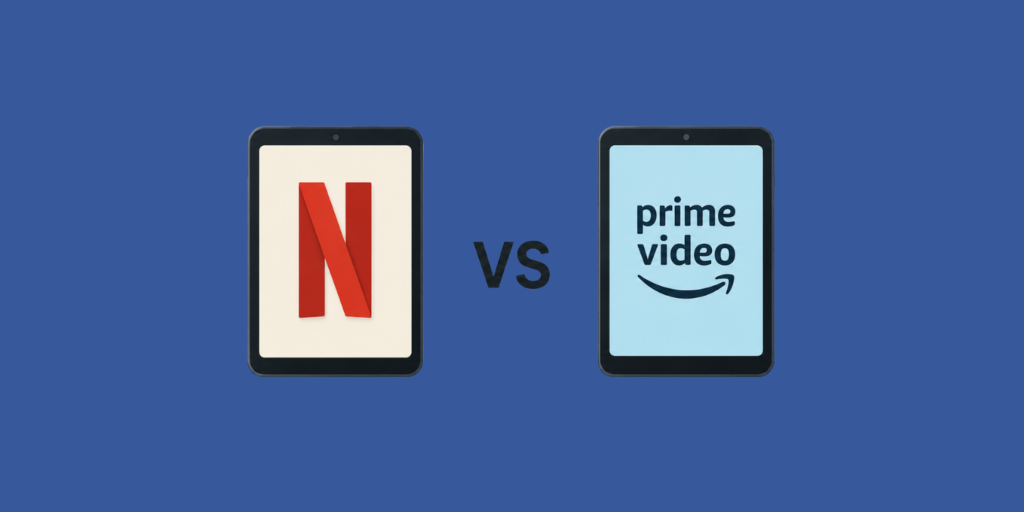 netflix vs amazon prime video: comparativo de qual vale mais a pena