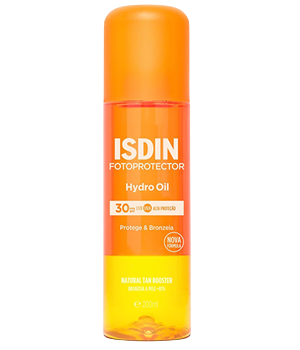 Isdin Protetor Solar Corporal e Bronzeador HydroOil FPS 30