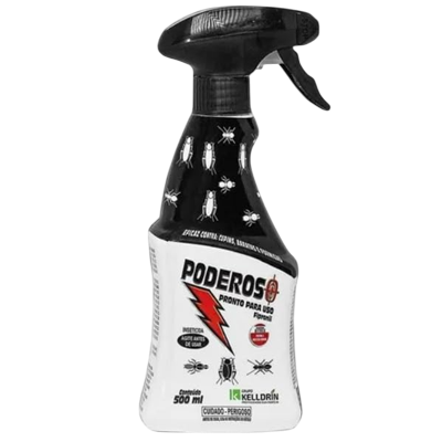 Poderoso Inseticida Pronto Uso 500 ml (Eficaz Contra Cupins, Baratas e Formigas)