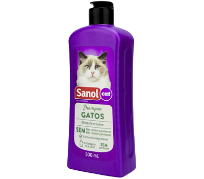Sanol Dog Shampoo para Gatos 500 ml