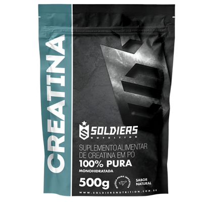 Creatina Monohidratada 500g Soldiers Nutrition