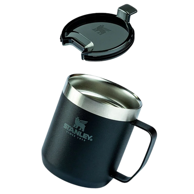 Copo Camp Mug Stanley Matte Black 350ml