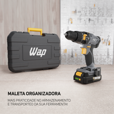 Parafusadeira Wap 21V 3/8 K21-ID01