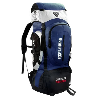 Mochila Camping Trilhas Viagem Impermeável 70L Clio MC5386