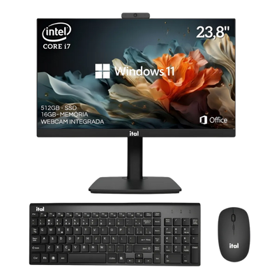 Computador All-in-One Ital i7 23,8″