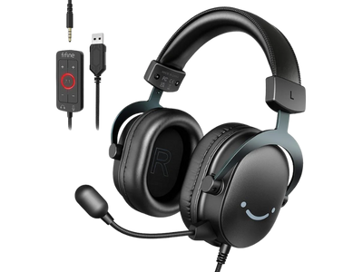 Headset Gamer Fifine H9 Som Surround 7.1 USB