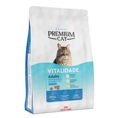 Ração Royal Canin Super Premium Cat Vitalidade Gatos Adultos
