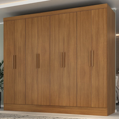 Guarda-Roupa Casal 100% MDF 8 Portas com 4 Gavetas Yescasa