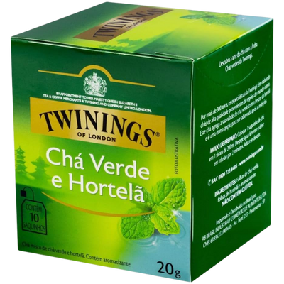 Chá Twinings Chá Verde e Hortelã
