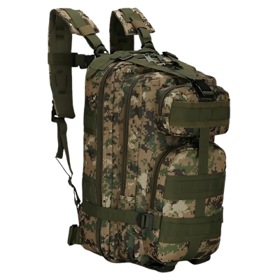 Mochila Tática Militar Impermeável 30L OEM Camuflada