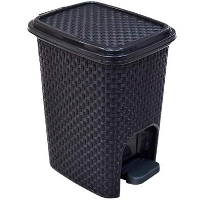 Lixeira de Banheiro Rattan com Pedal 7L