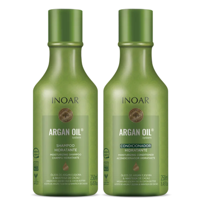 INOAR Kit Argan Oil System (2 Produtos)