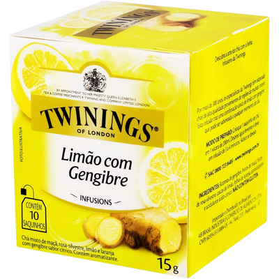Chá Twinings Limão e Gengibre