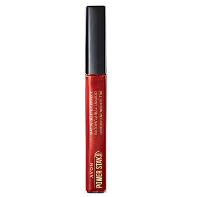 Batom Líquido Matte Glitter Effect Avon Power Stay