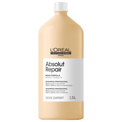 Shampoo 1.5 Litros L’Oréal Professionnel Absolut Repair Omega 9 + Protein