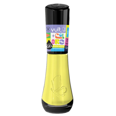 Vult Esmalte Amarelo Neon Micareta Colors