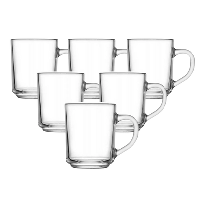 Jogo 6 Xícaras de Café Chá 250 ml Praticasa