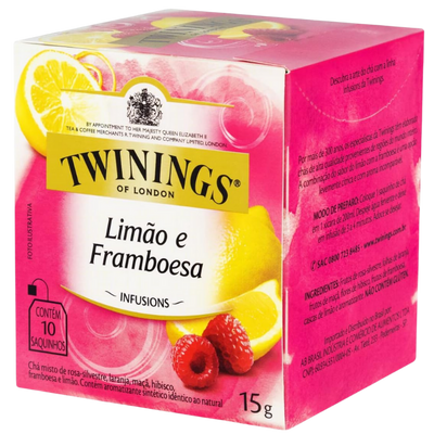 Chá Twinings Limão e Framboesa