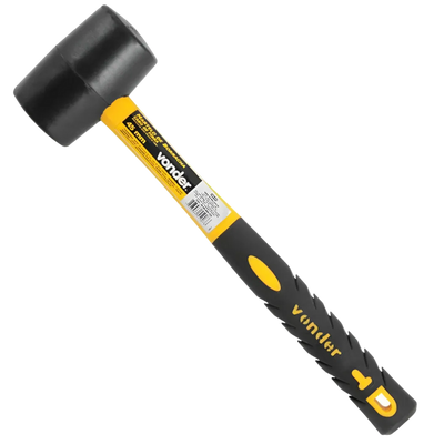 Martelo de Borracha Vonder 45mm Cabo de Fibra