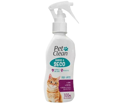 Pet Clean Banho a Seco para Gatos 300 ml