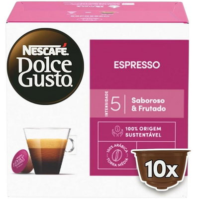 Caixa 10 Cápsulas Dolce Gusto Espresso