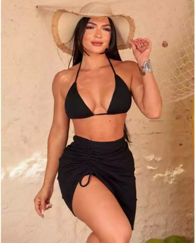 Biquíni Sainha 3 Peças Anaruga Premium