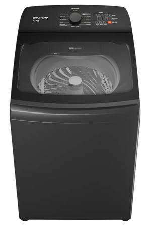 Máquina de Lavar Brastemp 13 kg Cinza Platinum