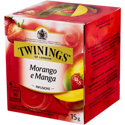 Chá Twinings Morango e Manga