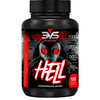 Termogênico Hell 3VS Nutrition 120 cápsulas