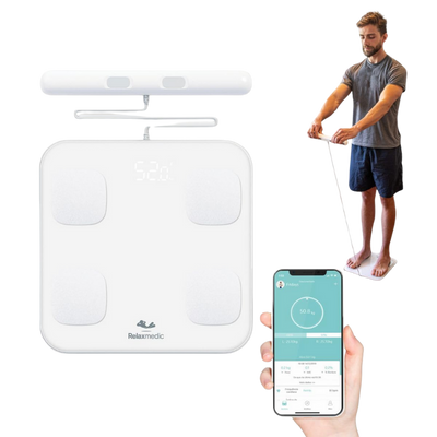 Balança Digital Bioimpedância App Relaxmedic