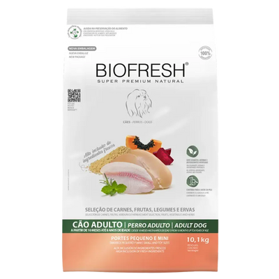 Ração Seca Biofresh Cães Adultos Raças Pequenas e Minis