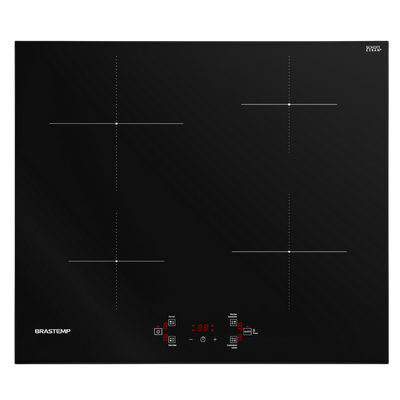 Cooktop 4 Bocas a Gás Brastemp BDJ60BE