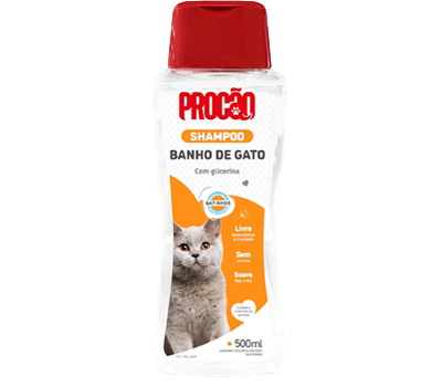 Shampoo Banho de Gato Procão 500 ml