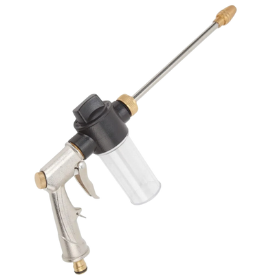 Esguicho de Alta Pressão com Recipiente 100 ml Irrigação e Lavagem