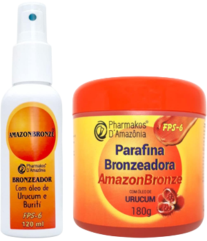 Kit Bronze Parafina Bronzeadora + Óleo Bronzeador