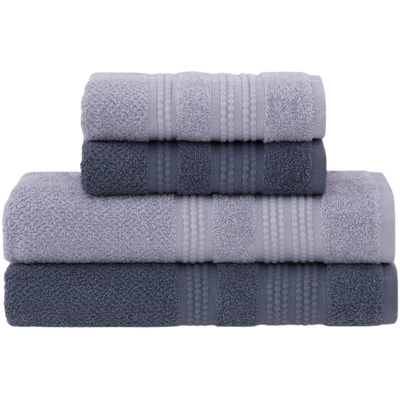 Conjunto 4 Peças Jogo de Toalhas Buddemeyer Frape Dots