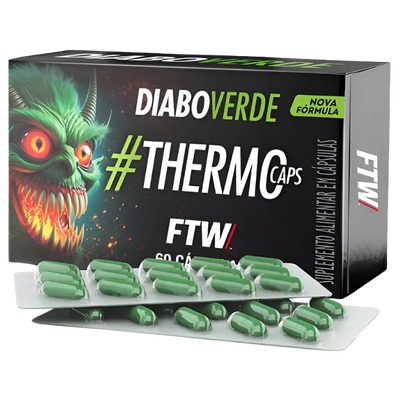 Termogênico Thermo Caps FTW 200mg 60 cápsulas