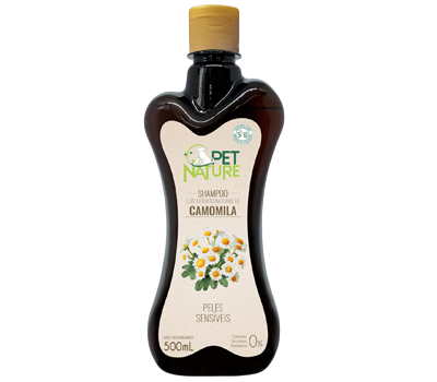 Shampoo Pet Nature Peles Sensíveis Para Gatos 500 ml