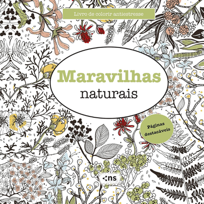 Livro de Colorir Antiestresse: Maravilhas Naturais