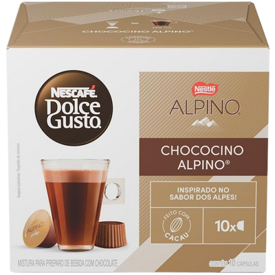 Caixa 10 Cápsulas Dolce Gusto Chococcino Alpino