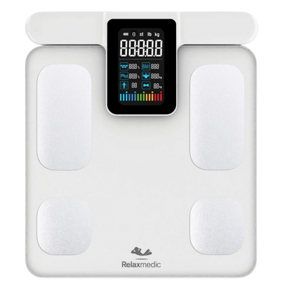Balança Bioimpedância Corporal BodyScan Corpo Inteiro Relaxmedic