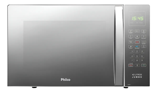 Micro-ondas Philco PMO42EB 42L Função Tira Odor